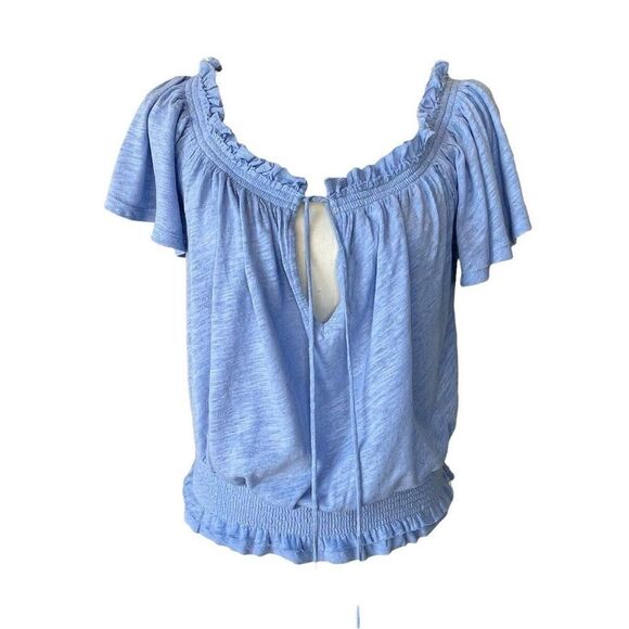 |EUC| WE THE FREE Off Shoulder Hummingbird Tee - Picture 1 of 7